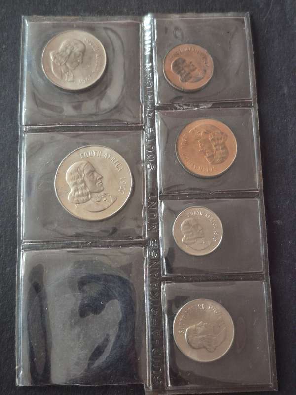SA Mint Pack 1967 English (missing Silver R1)