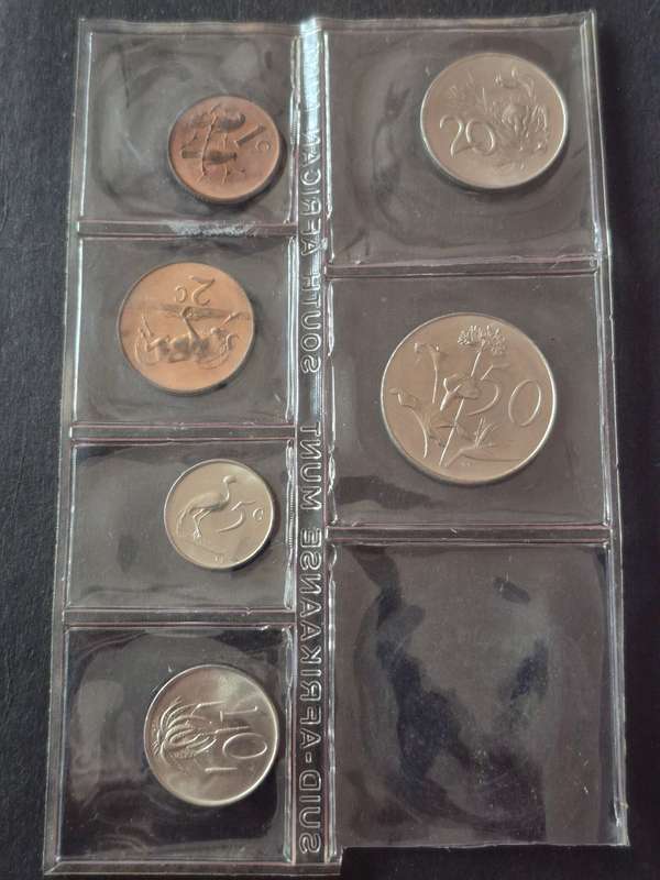 SA Mint Pack 1967 English (missing Silver R1)