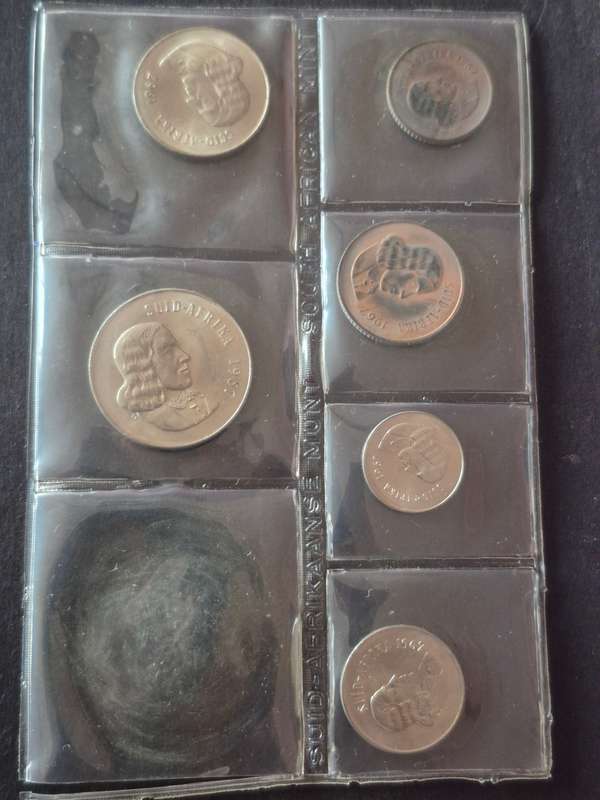 SA Mint Pack 1967 Afrikaans (missing Silver R1)