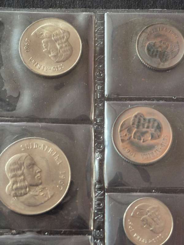 SA Mint Pack 1967 Afrikaans (missing Silver R1)
