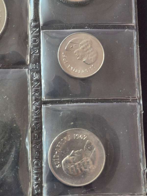 SA Mint Pack 1967 Afrikaans (missing Silver R1)