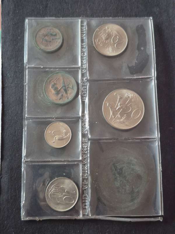 SA Mint Pack 1967 Afrikaans (missing Silver R1)