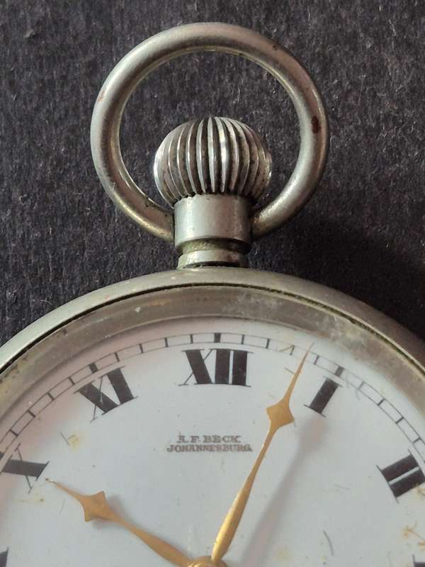 Vintage 15 Jewells Men's Pocket Watch (AF Beck) Johannesburg (not working)