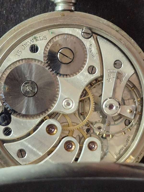 Vintage 15 Jewells Men's Pocket Watch (AF Beck) Johannesburg (not working)
