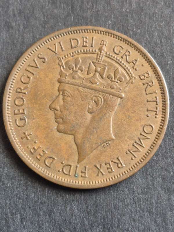 State of Jersey One Twelfth of a Shilling 1945 (nice condition)