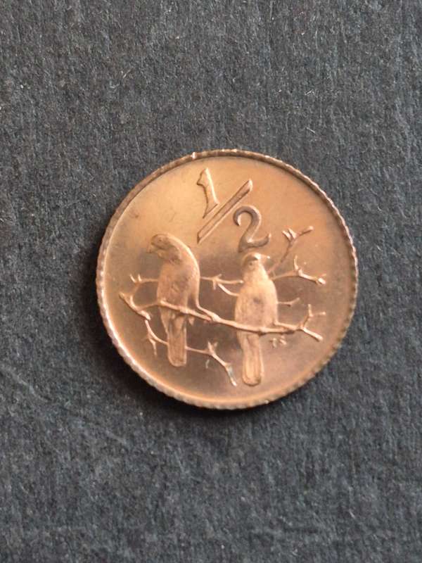Republic 1/2 Cents 1971 UNC