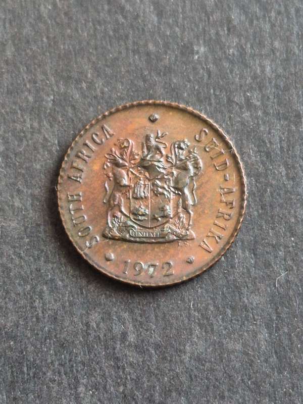 Republic 1/2 Cents 1972 UNC