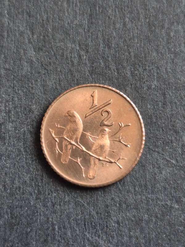 Republic 1/2 Cents 1971 UNC