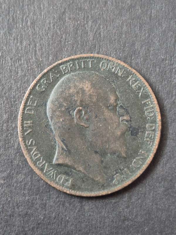 UK One Penny Queen Victoria 1903