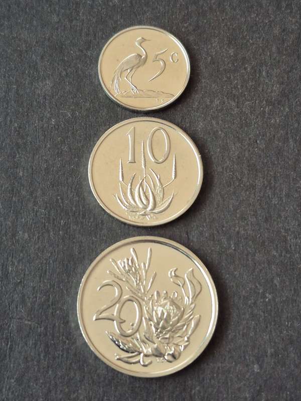 Republic 5/10/20 Cents 1977 Proof