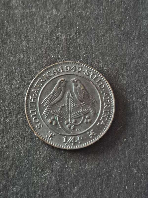 Union Farthing 1942 UNC