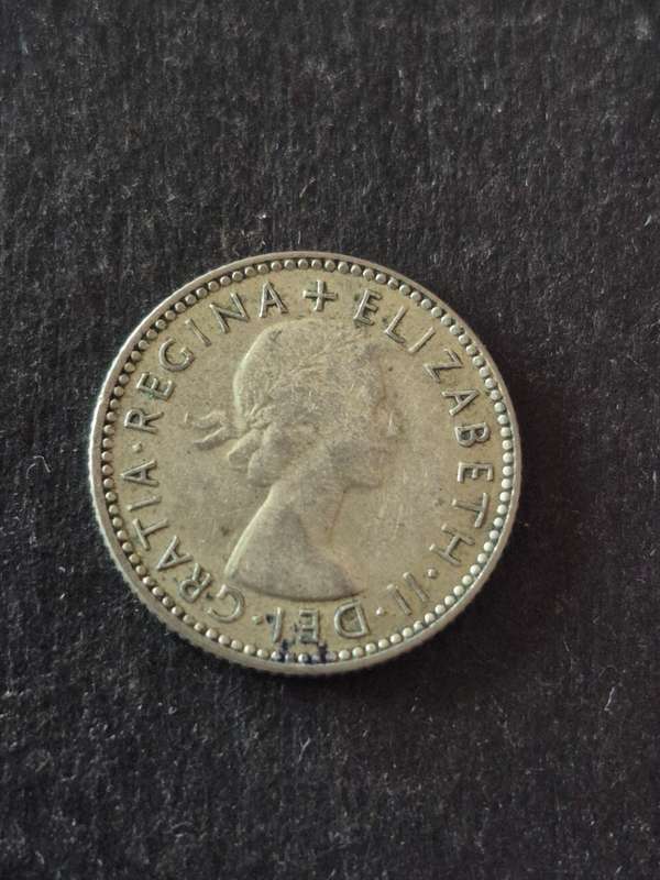 Australia Sixpence 1954 Silver