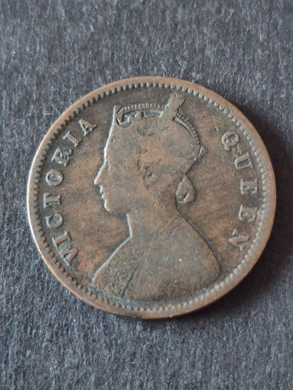 India One Quarter Anna 1876
