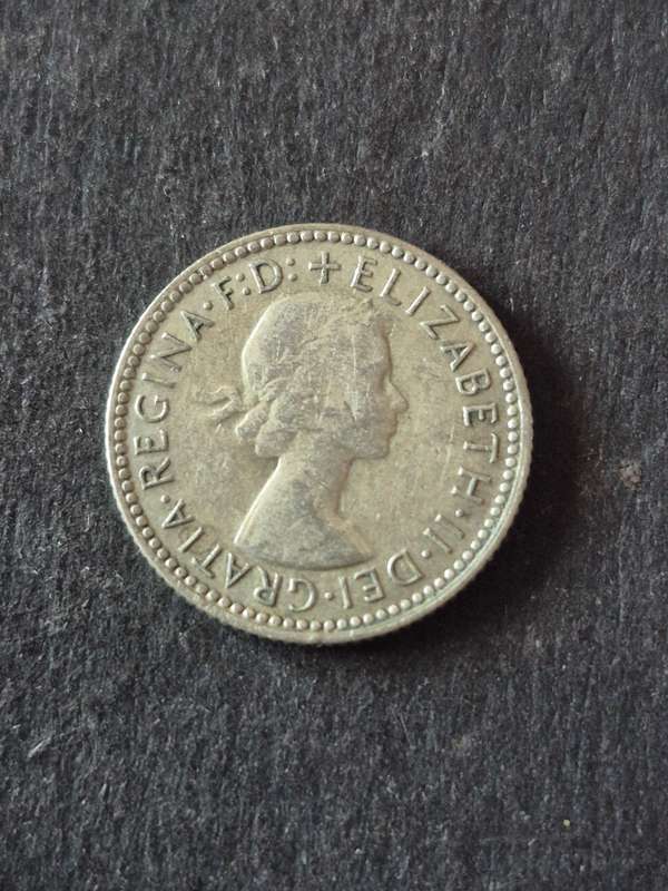Australia Sixpence 1955