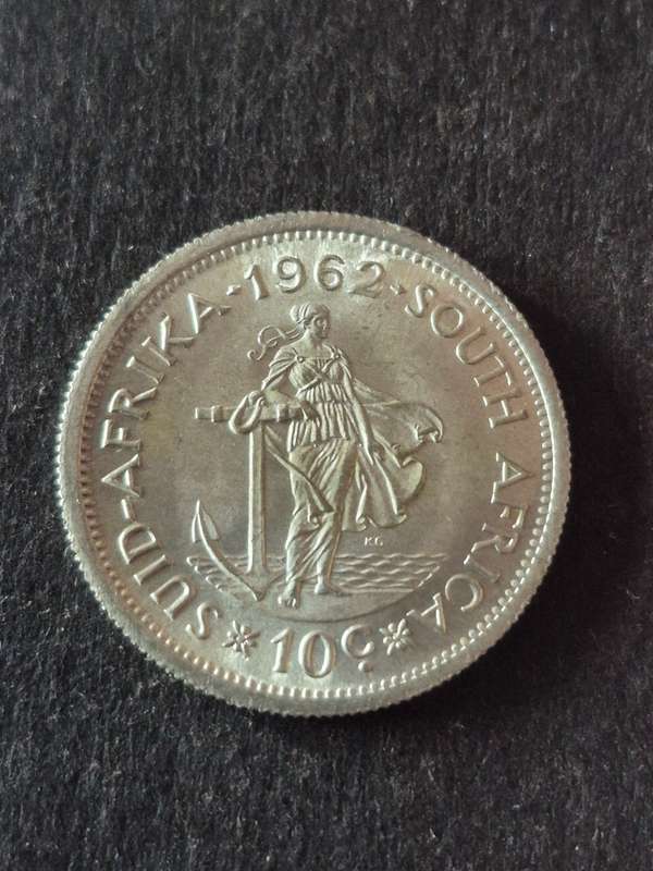 Republic 10 Cents 1962 UNC