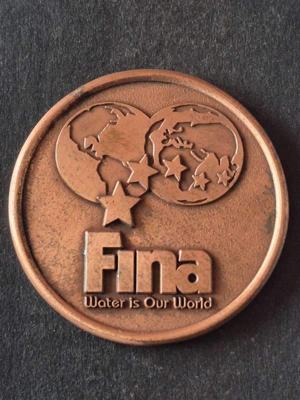 Fina/Arena Swimming World Cup 2009 "Water is our World" Medallion 62mm