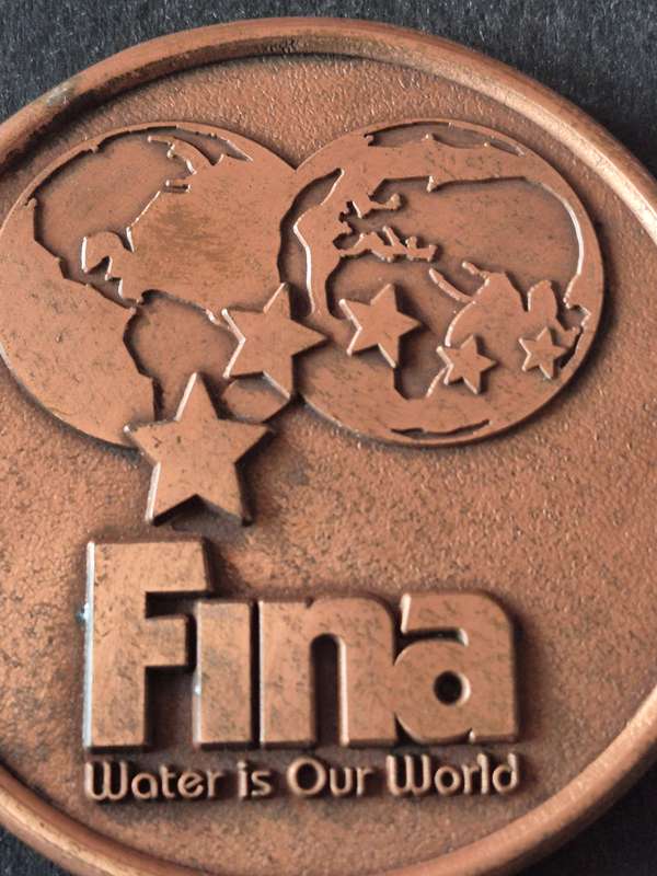Fina/Arena Swimming World Cup 2009 "Water is our World" Medallion 62mm