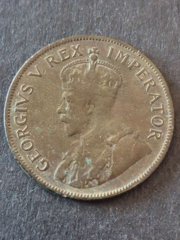 Union One Penny 1935