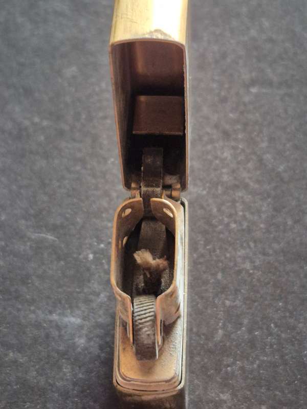 Vintage Solid Brass Zippo 1932-1984