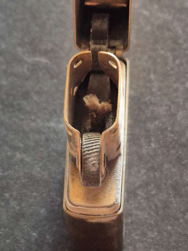 Vintage Solid Brass Zippo 1932-1984