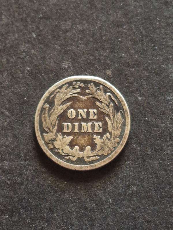 USA Barber Dime 1901 Silver
