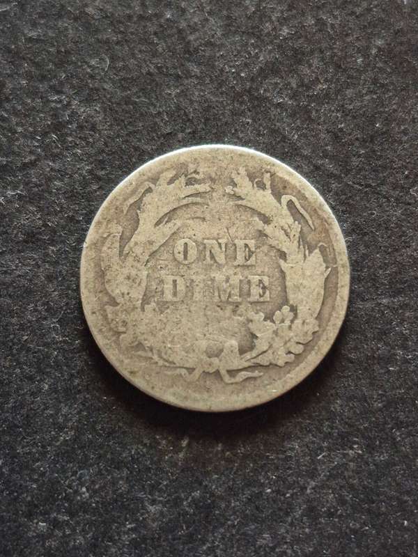 USA Barber Dime 1892 Silver