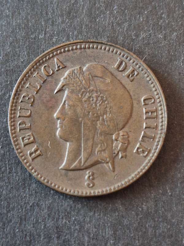 Chile 2 1/2 Centavos 1898 (nice condition)