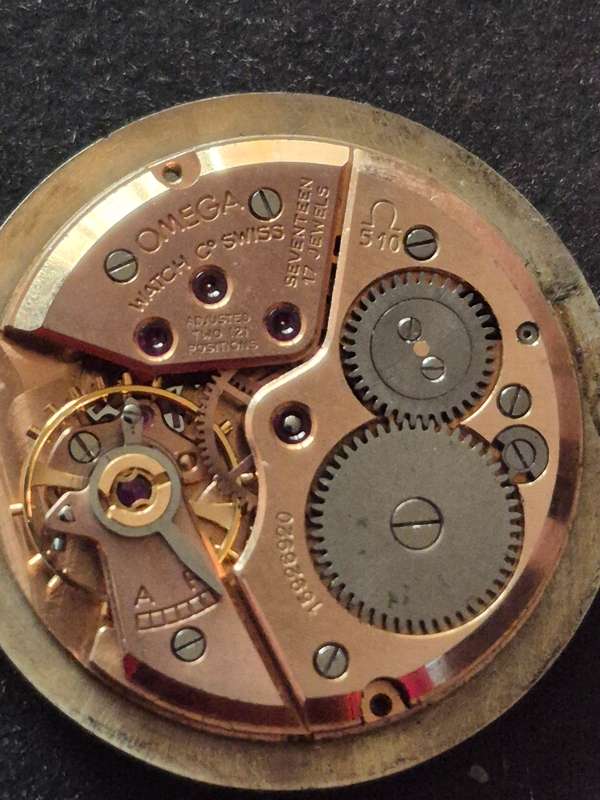 Omega Wrist Watch Movement 17 Jewels no. 510 (not working)