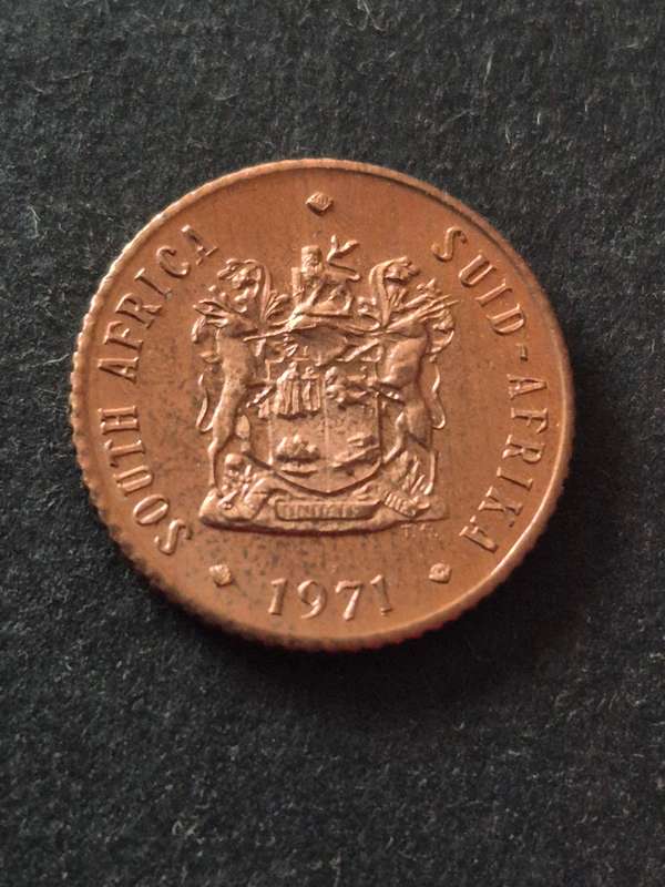 Republic 1/2 Cent 1971 Proof