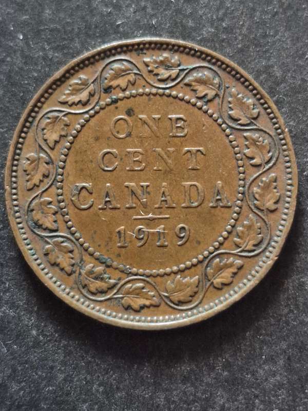 Canada One Cent 1919