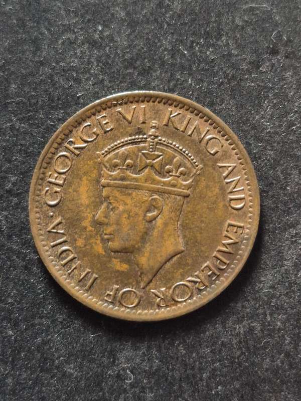 Ceylon One Cent 1942