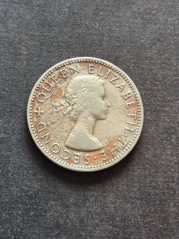 Rhodesia and Nysaland 2 Shillings 1955 (Filler coin)