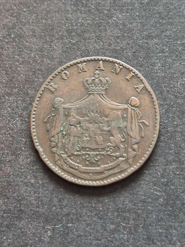 Romania 5 Bani 1867