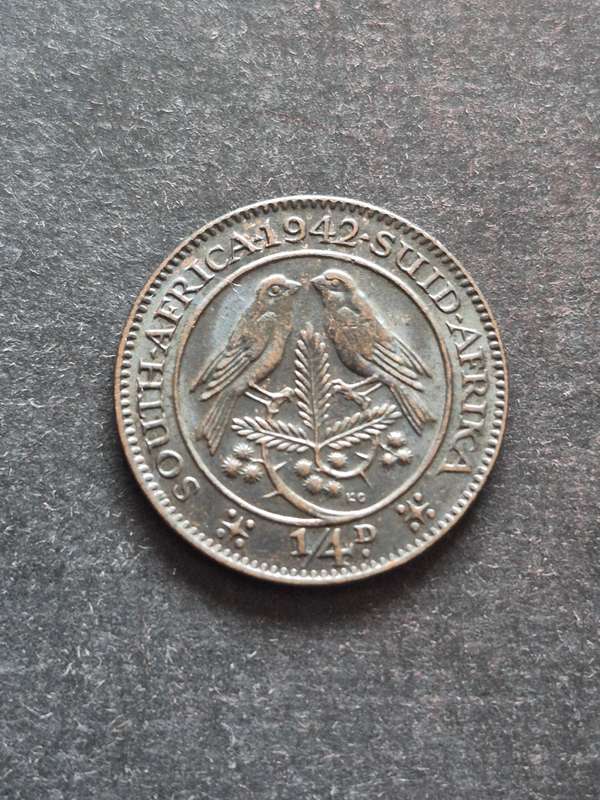 Union Farthing 1942 (excellent condition)
