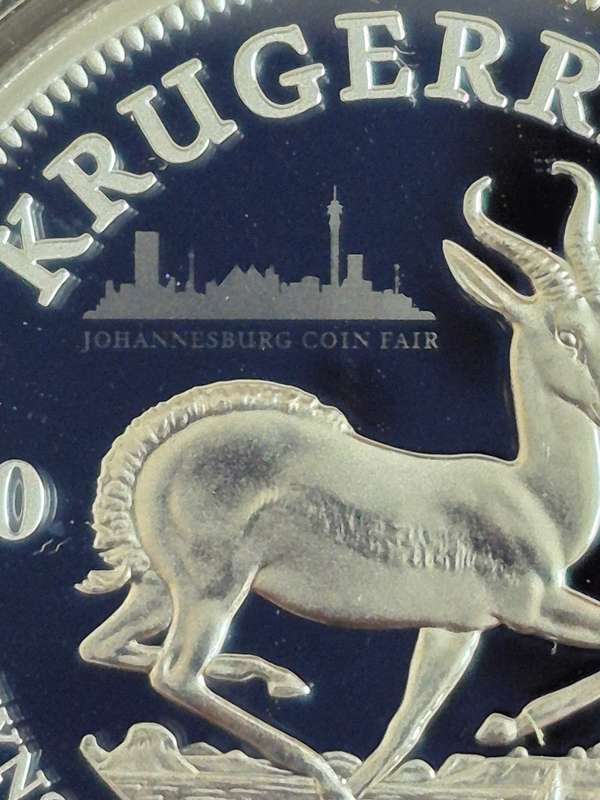 2025 Kruger Privy Mint Mark "Jhb" 1oz Fine Silver Proof