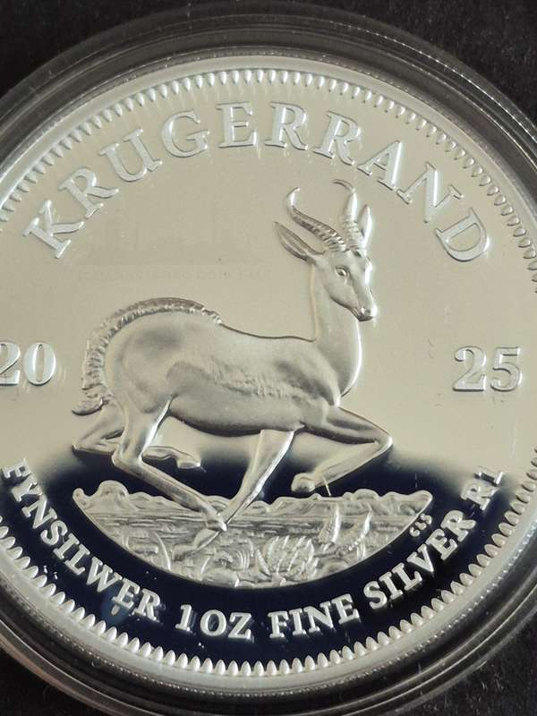 2025 Kruger Privy Mint Mark "Jhb" 1oz Fine Silver Proof