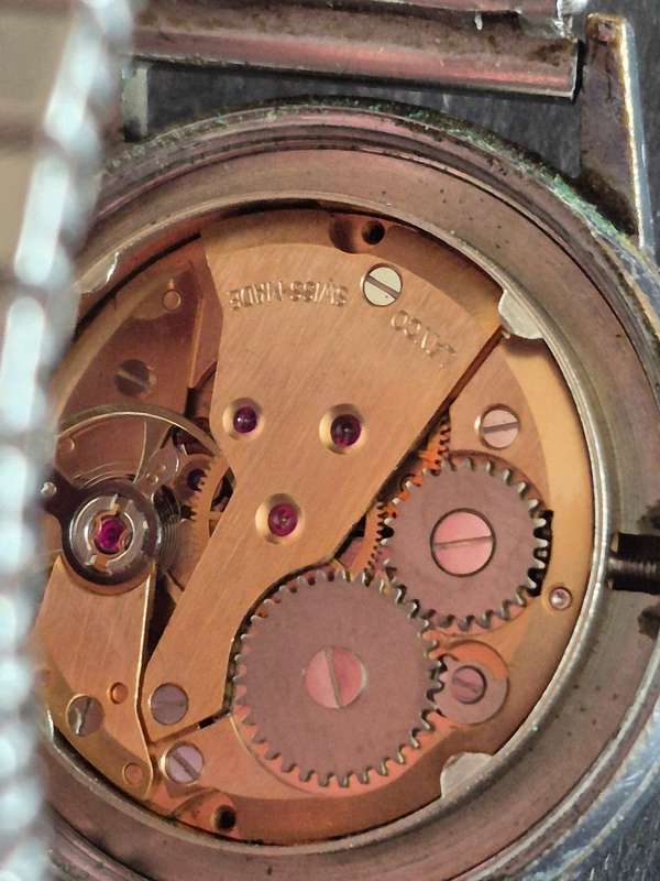 Vintage Lanco 17 Jewels Incablock Mechanical Men's Wrist Watch (not working)