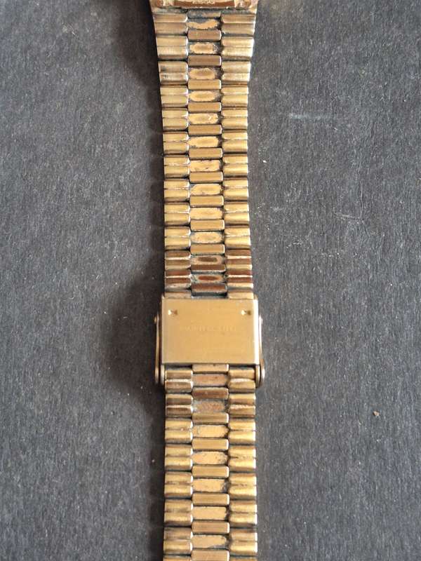 Vintage Citizen Men's Quartz Gold Plated Wrist Watch (not working)