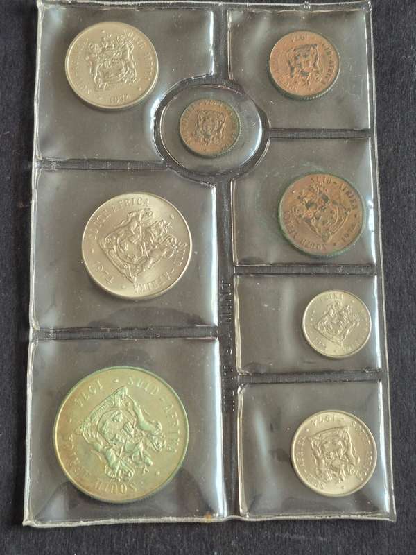SA Mint Pack 1974 (including Silver One Rand)
