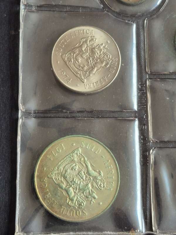SA Mint Pack 1974 (including Silver One Rand)