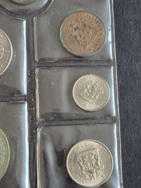 SA Mint Pack 1974 (including Silver One Rand)