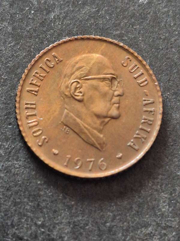 Republic 1/2 Cent 1976 UNC