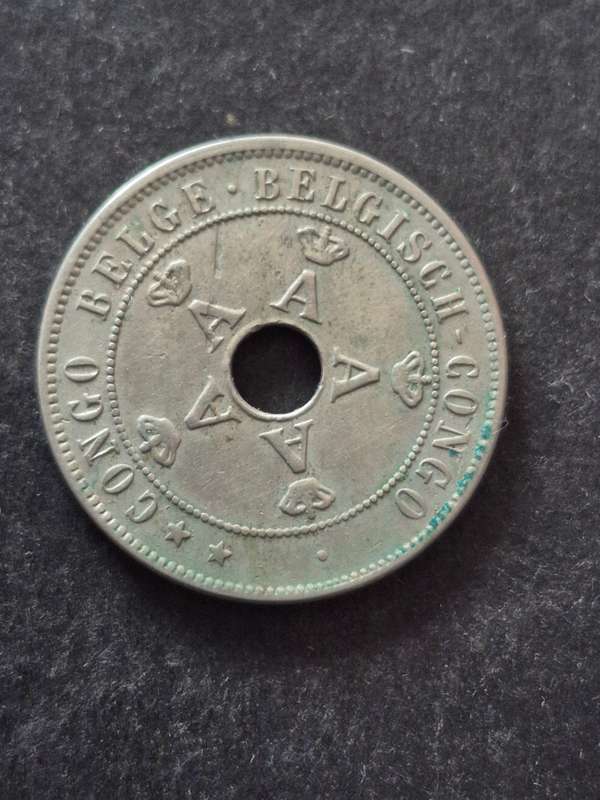 Belgium Congo 20 Centimes 1910 (excellent condition)