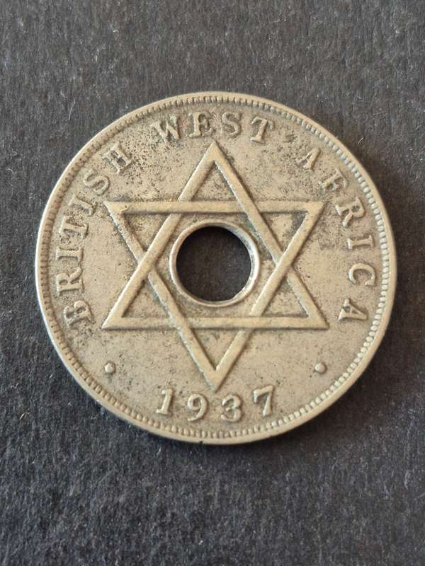 British West Africa One Penny 1937