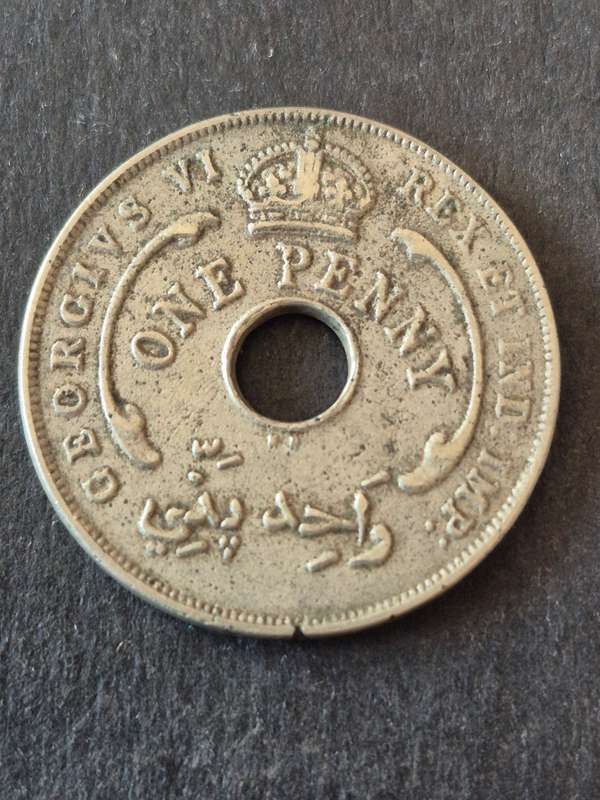British West Africa One Penny 1937