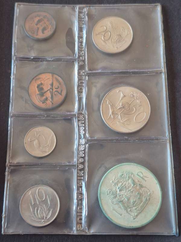 SA Mint Pack 1969 English (scarce date)