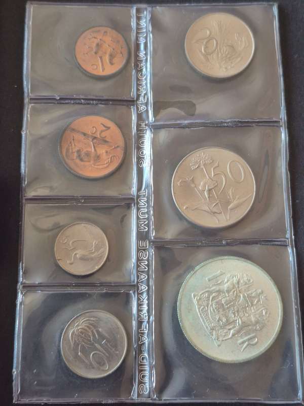 SA Mint Pack 1969 Afrikaans (scarce date)