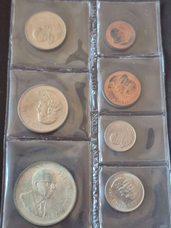 SA Mint Pack 1969 Afrikaans (scarce date)