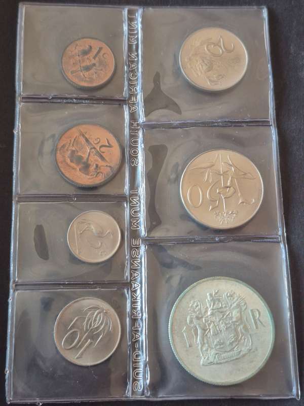SA Mint Pack 1969 Afrikaans (scarce date)