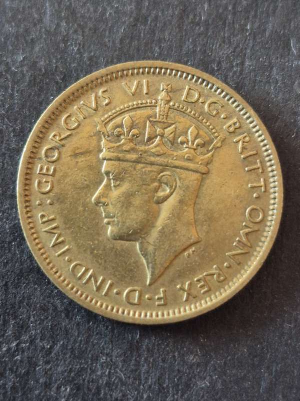 British West Africa One Shilling 1942 (nice condition)